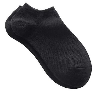 女式SUPIMA莱卡船袜(2双装)黑色